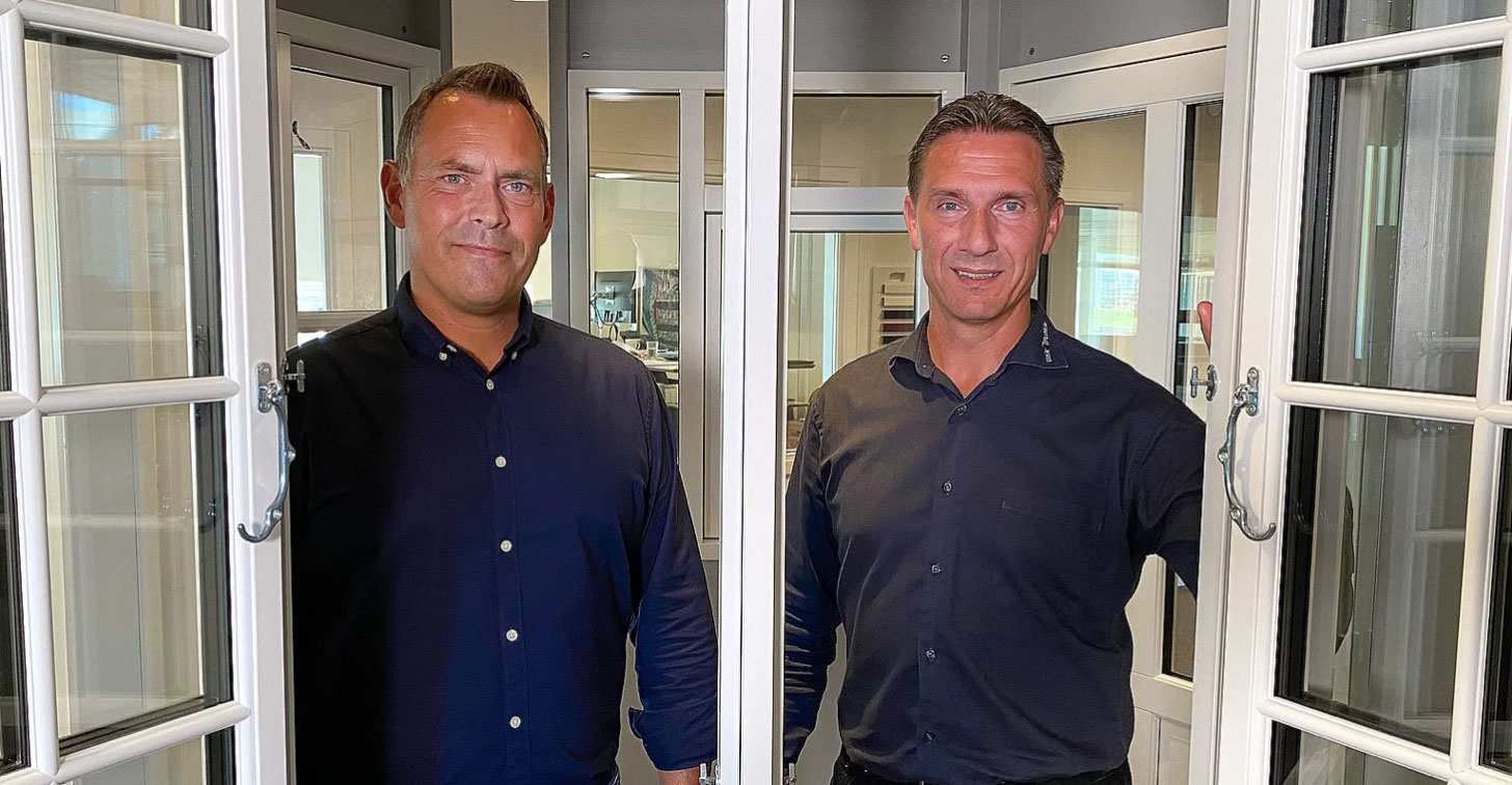 Brian Bach and René Højlund - sales manager and CEO of UnikFunkis