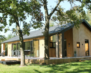 Sommerhus med EnergiPlus vinduer